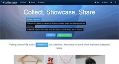 Desktop Screenshot of collectstor.com