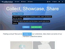 Tablet Screenshot of collectstor.com